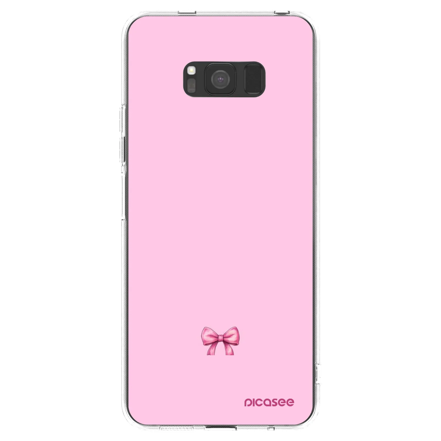 Picasee silikonska prozirna maskica za Samsung Galaxy S8 G950F - Blush bow