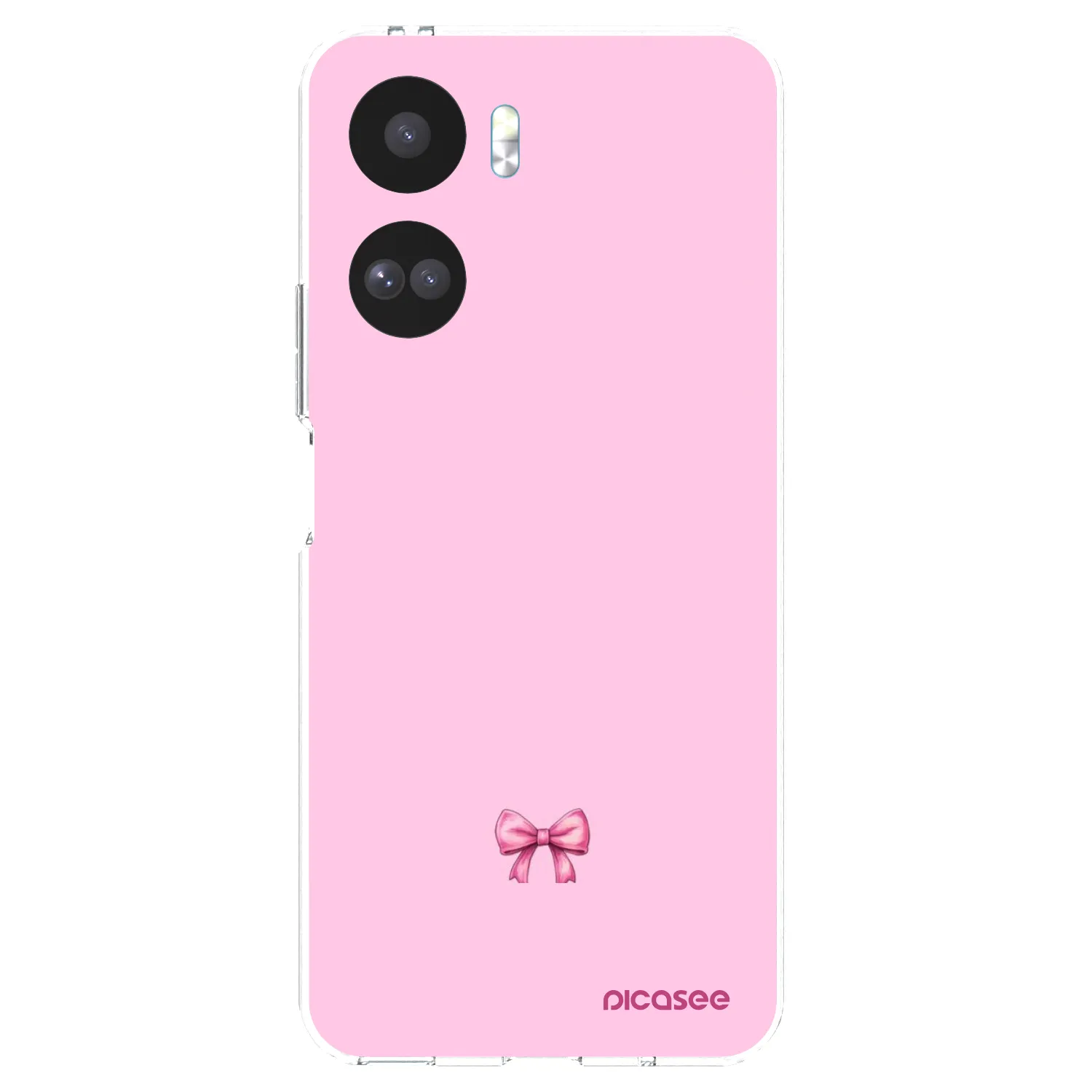 Picasee silikonska prozirna maskica za Honor 90 Lite 5G - Blush bow