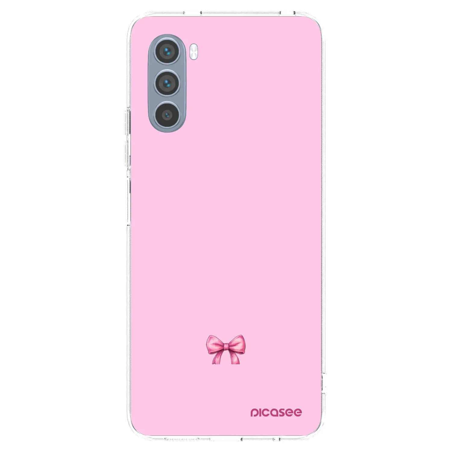 Picasee silikonska prozirna maskica za Motorola Moto G62 - Blush bow