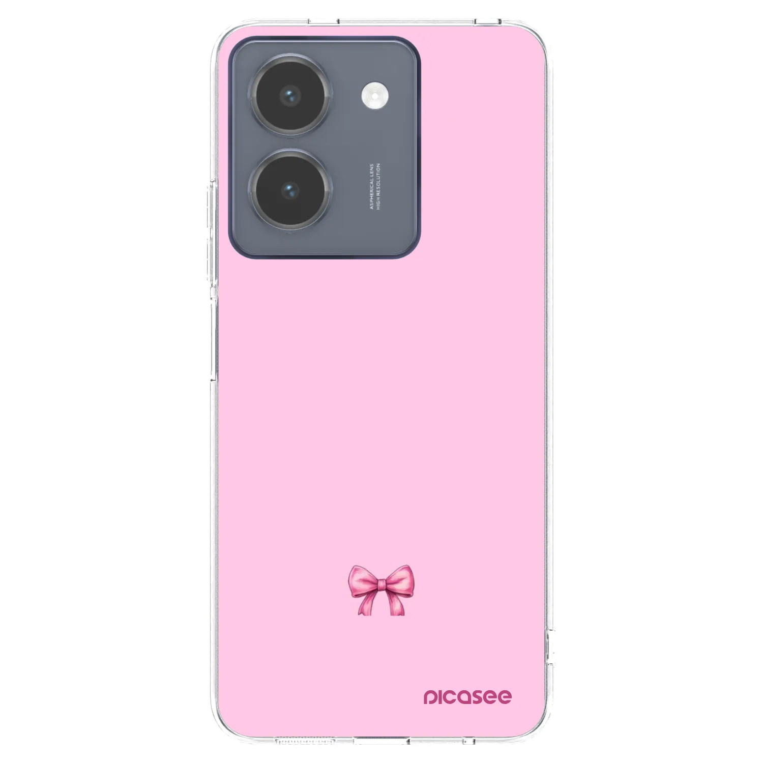 Picasee silikonska prozirna maskica za Vivo Y36 4G - Blush bow