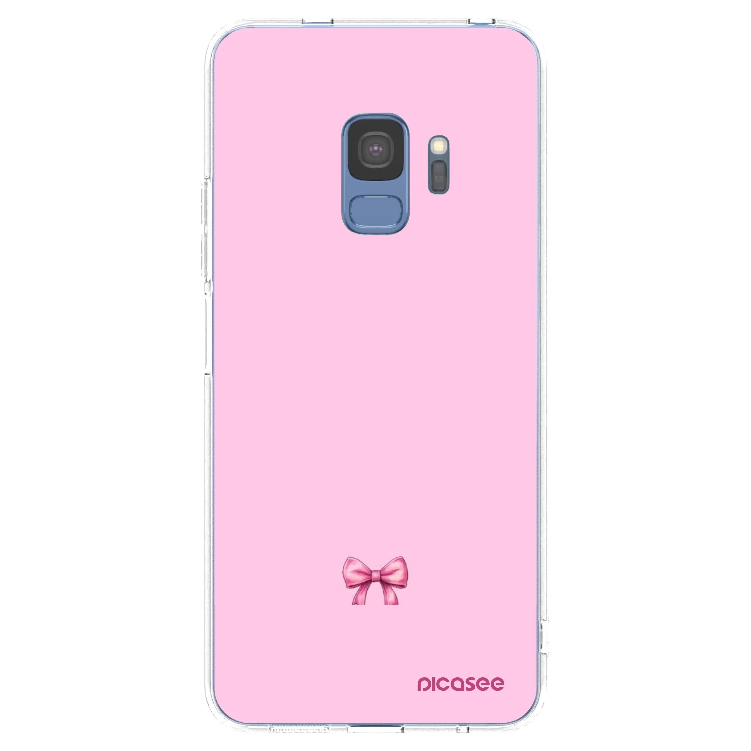Picasee silikonska prozirna maskica za Samsung Galaxy S9 G960F - Blush bow