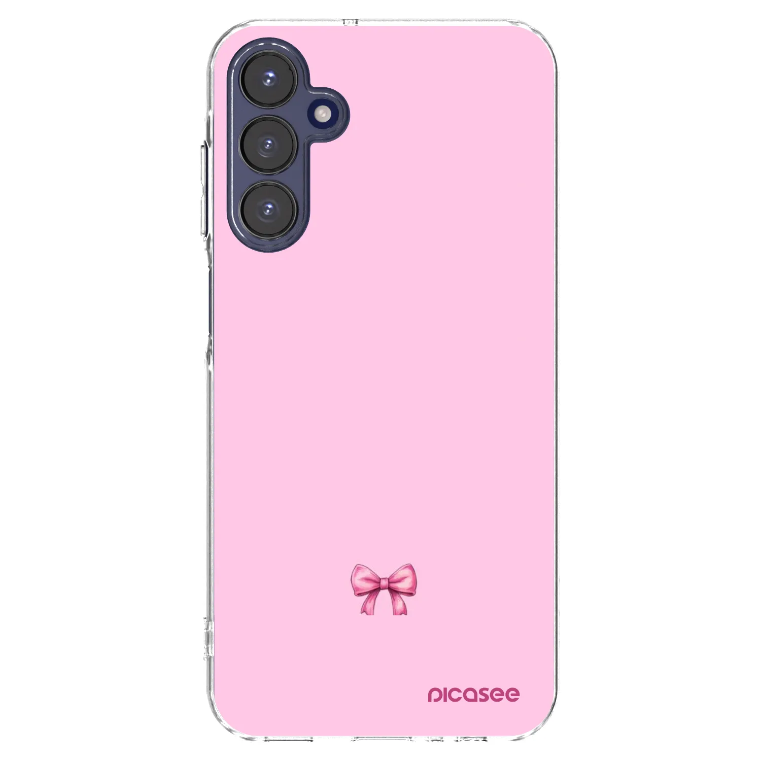 Picasee silikonska prozirna maskica za Samsung Galaxy A15 A155F 4G - Blush bow