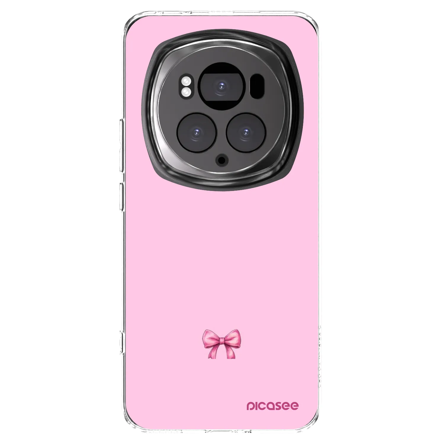 Picasee silikonska prozirna maskica za Honor Magic6 Pro - Blush bow