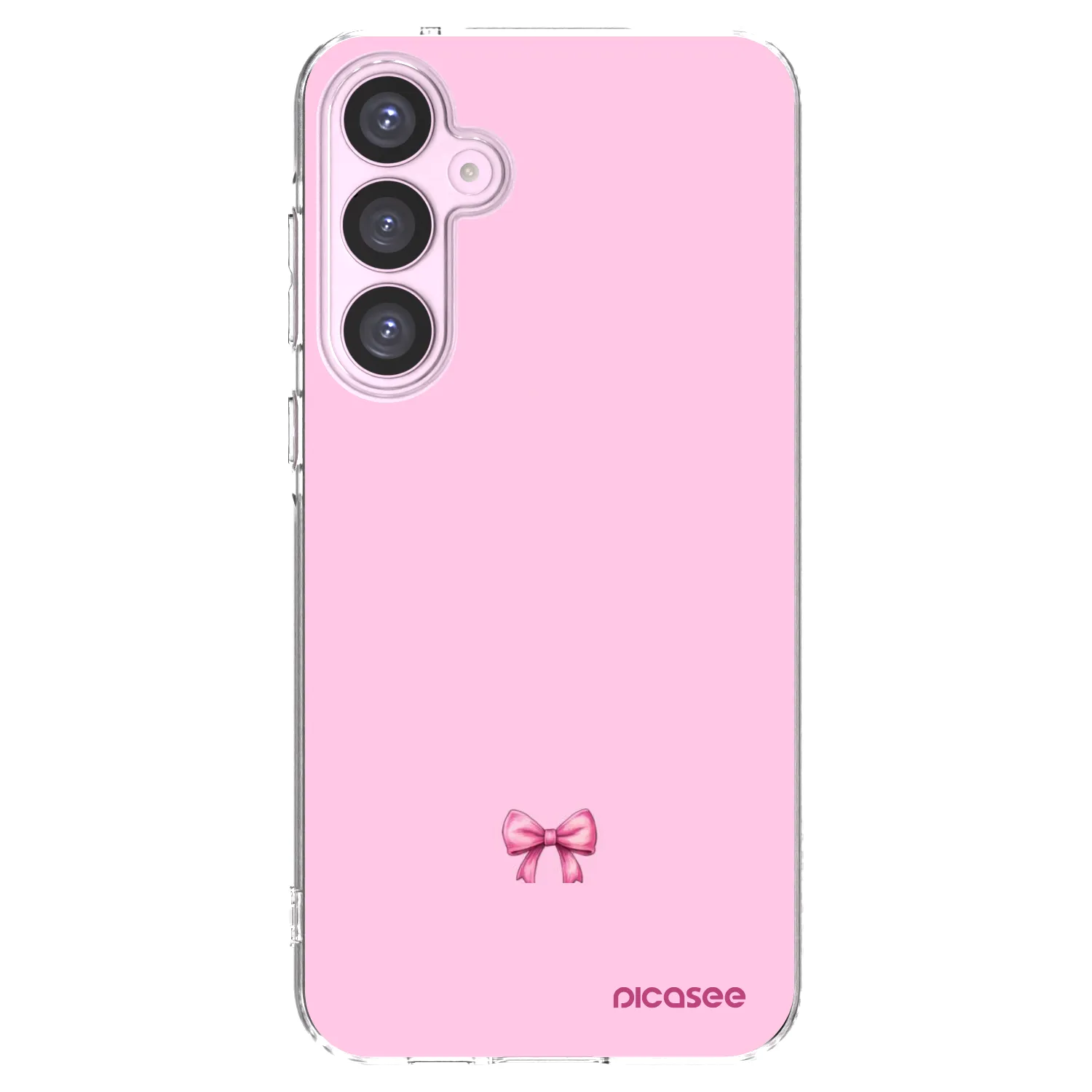 Picasee silikonska prozirna maskica za Samsung Galaxy A55 5G A556B - Blush bow