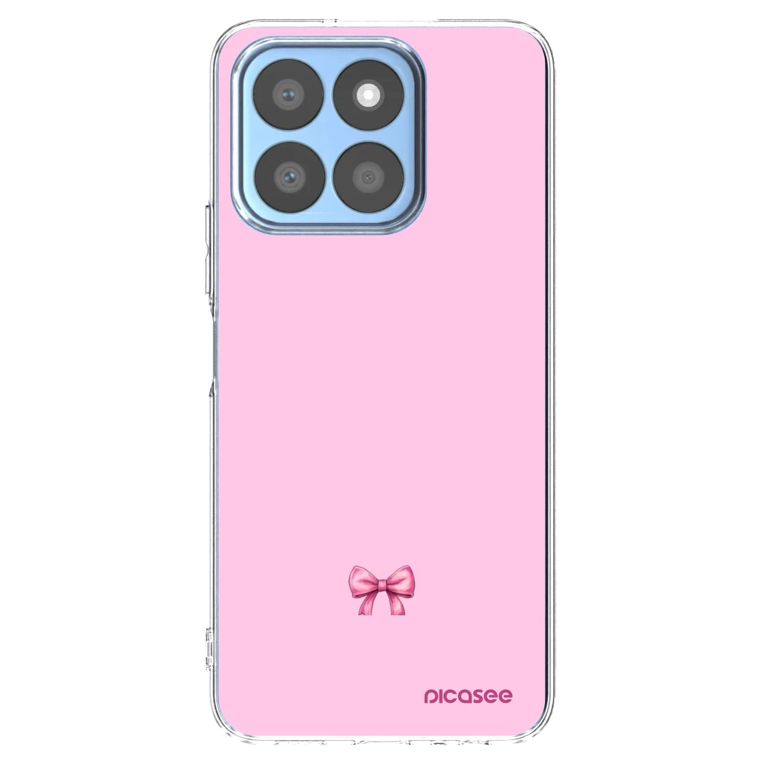 Picasee silikonska prozirna maskica za Honor X8b - Blush bow