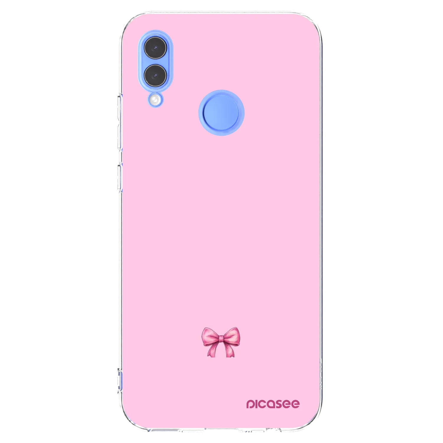 Picasee silikonska prozirna maskica za Huawei P Smart 2019 - Blush bow
