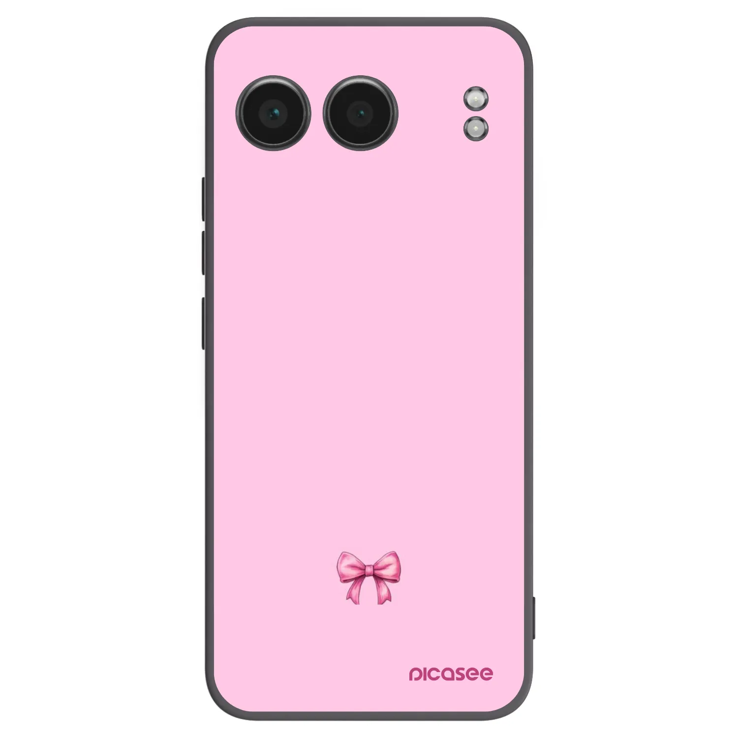 Picasee crna silikonska maskica za OnePlus Nord 4 - Blush bow