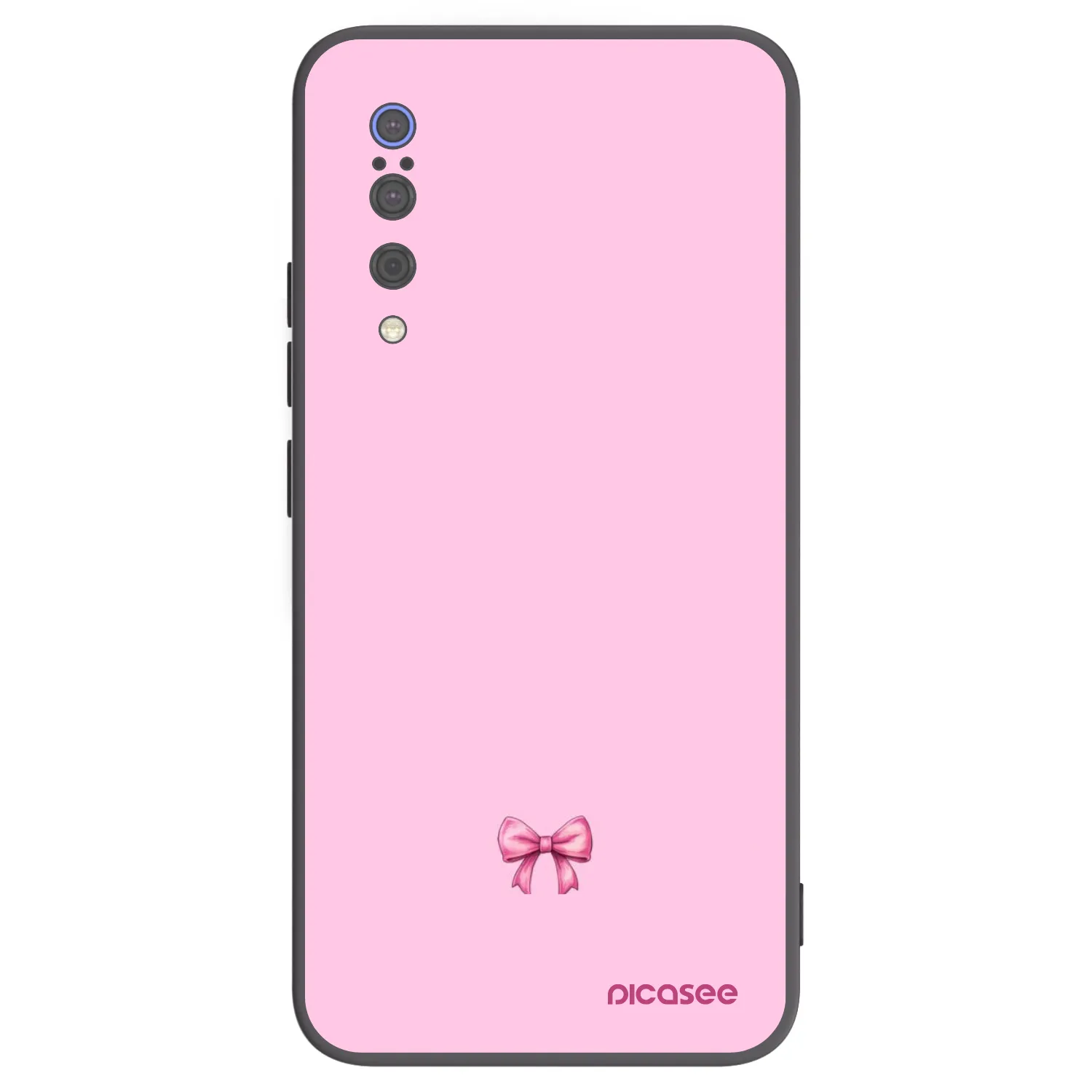 Picasee crna silikonska maskica za Xiaomi Mi 9 - Blush bow