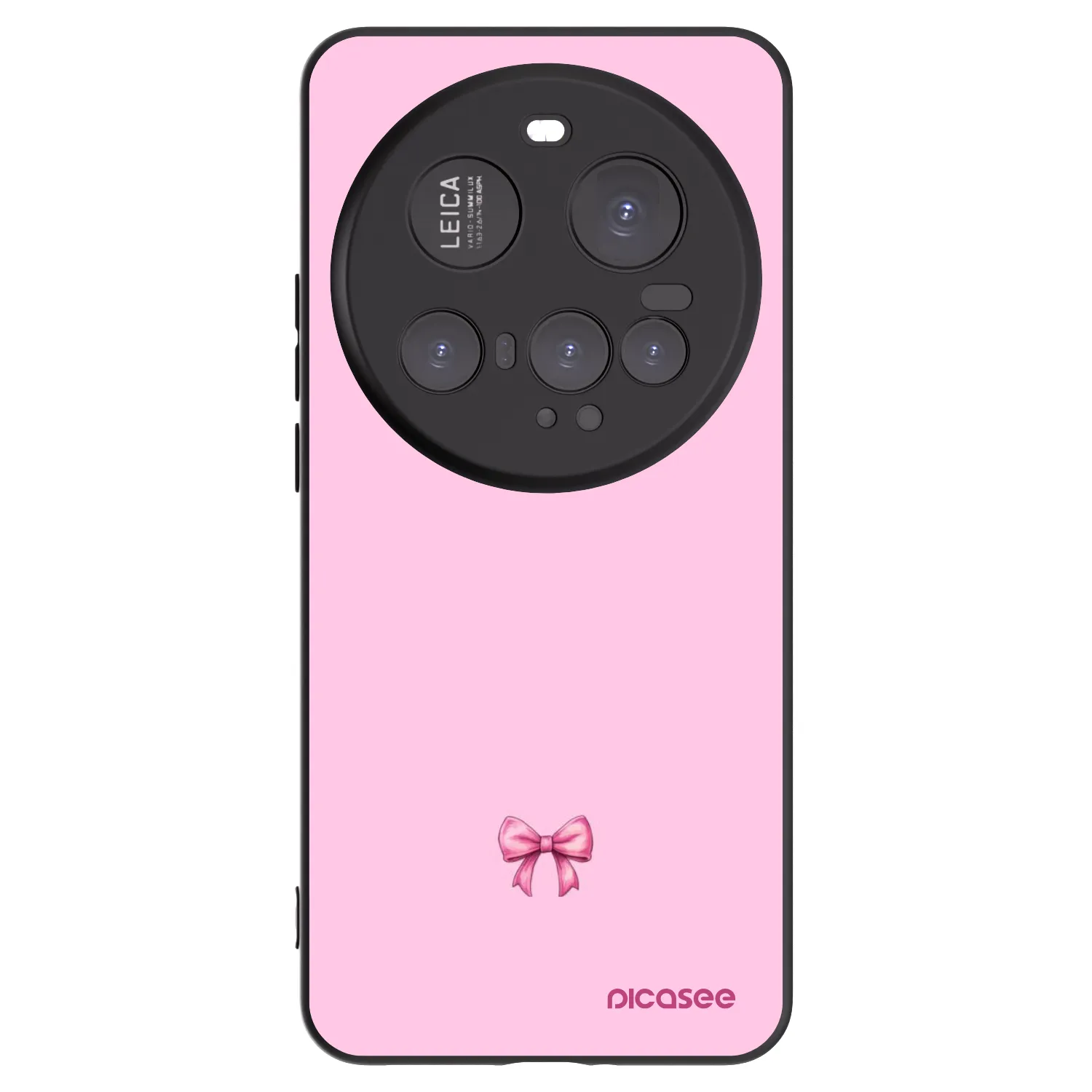 Picasee crna silikonska maskica za Xiaomi 15 Ultra - Blush bow