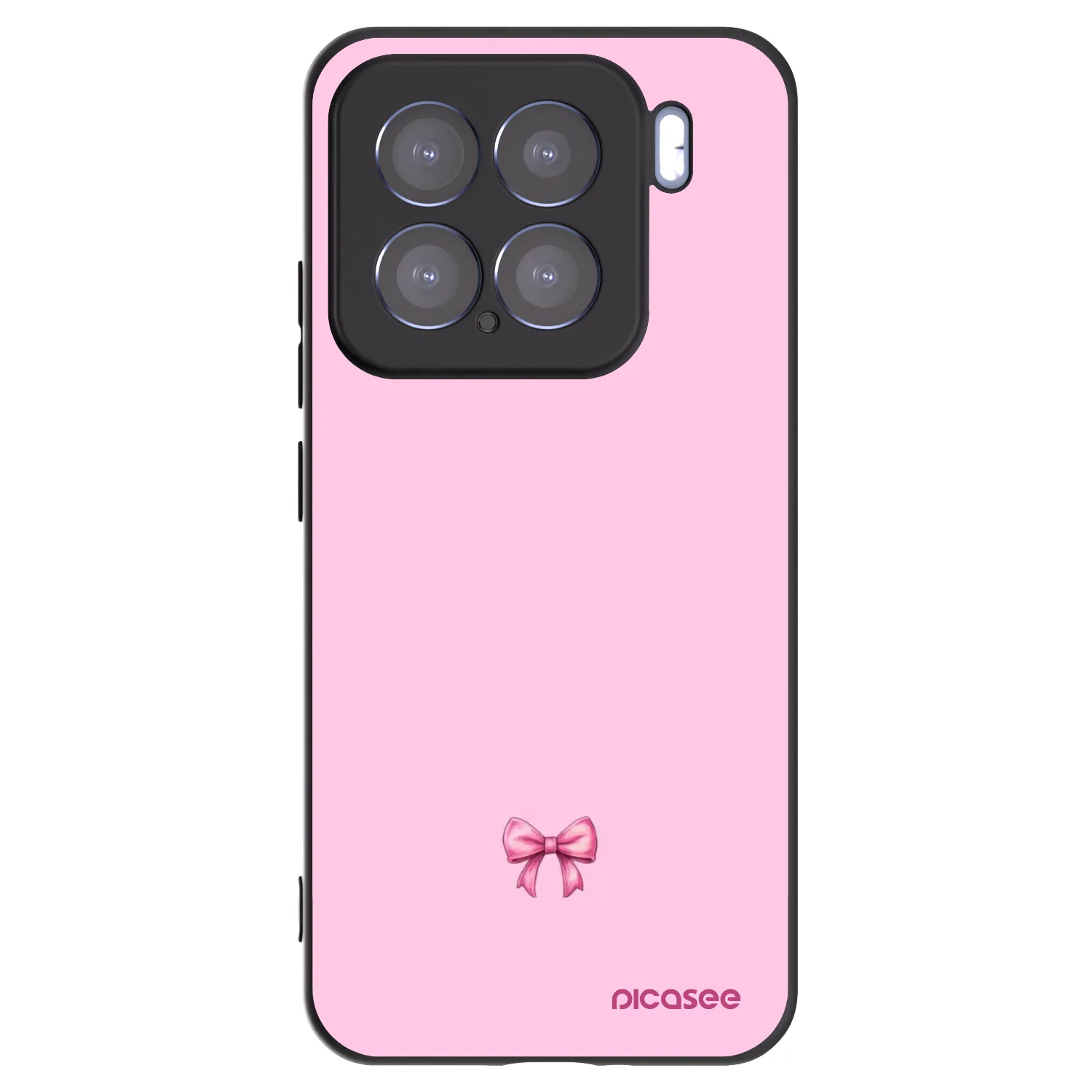 Picasee crna silikonska maskica za Xiaomi 15 - Blush bow