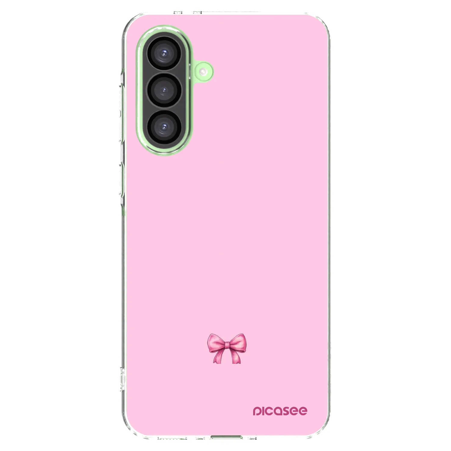 Picasee silikonska prozirna maskica za Samsung Galaxy A26 5G A266B - Blush bow