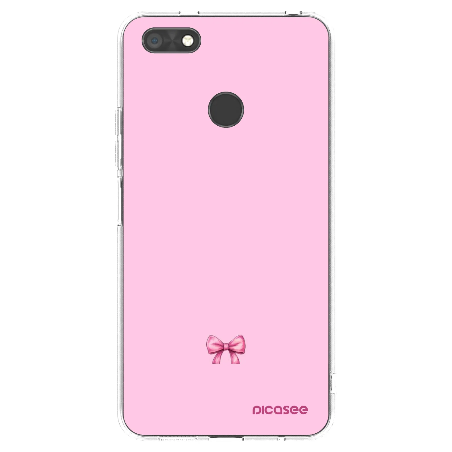 Picasee silikonska prozirna maskica za Huawei P9 Lite Mini - Blush bow