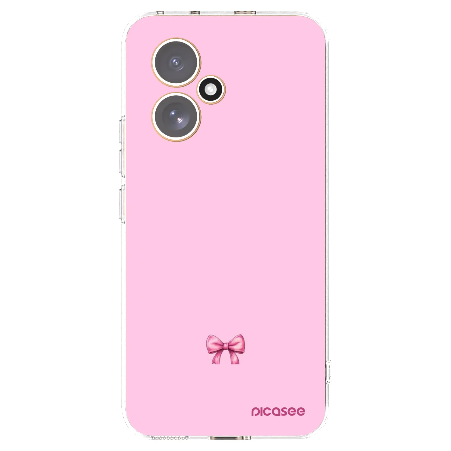 Picasee silikonska prozirna maskica za Honor 400 5G - Blush bow