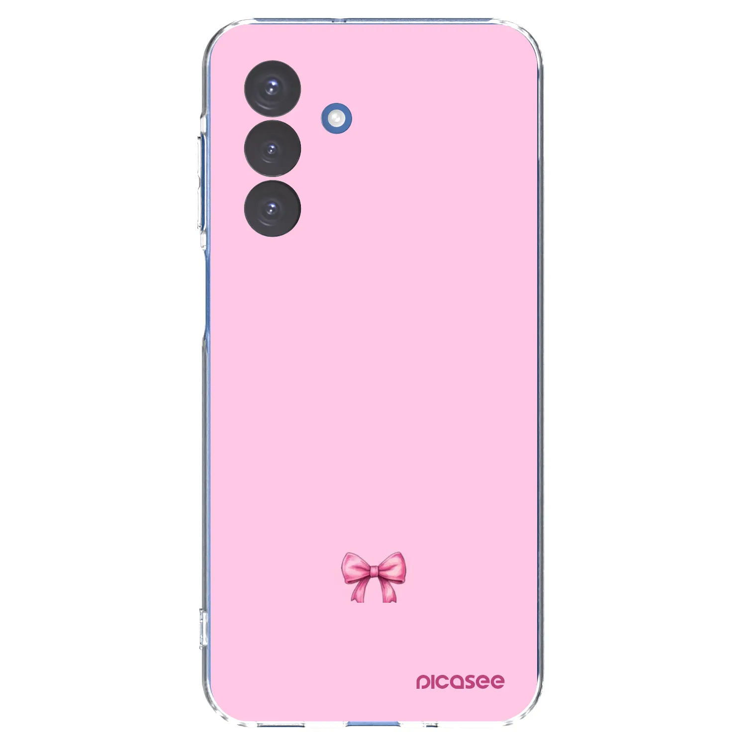 Picasee silikonska prozirna maskica za Samsung Galaxy A17 5G - Blush bow