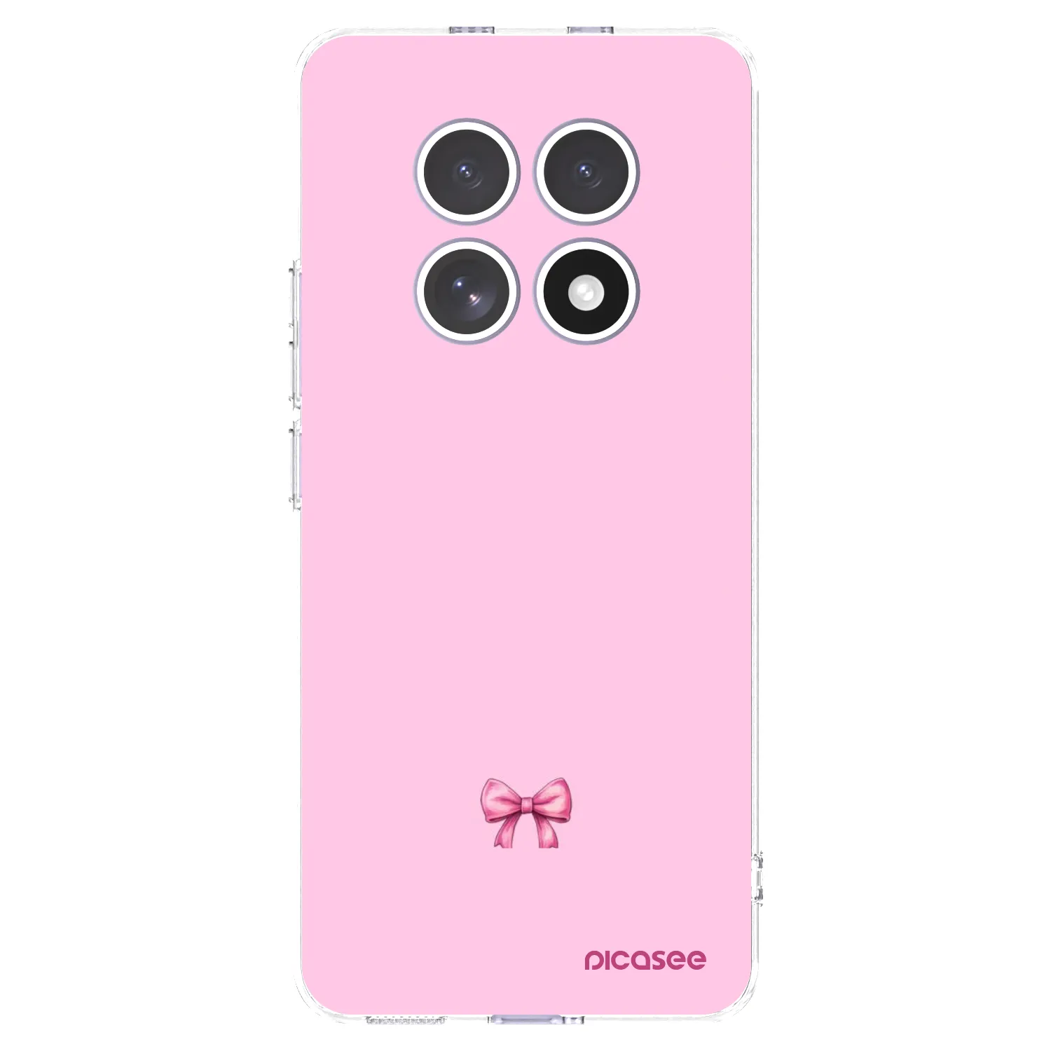 Picasee silikonska prozirna maskica za Xiaomi Redmi Note 15 - Blush bow