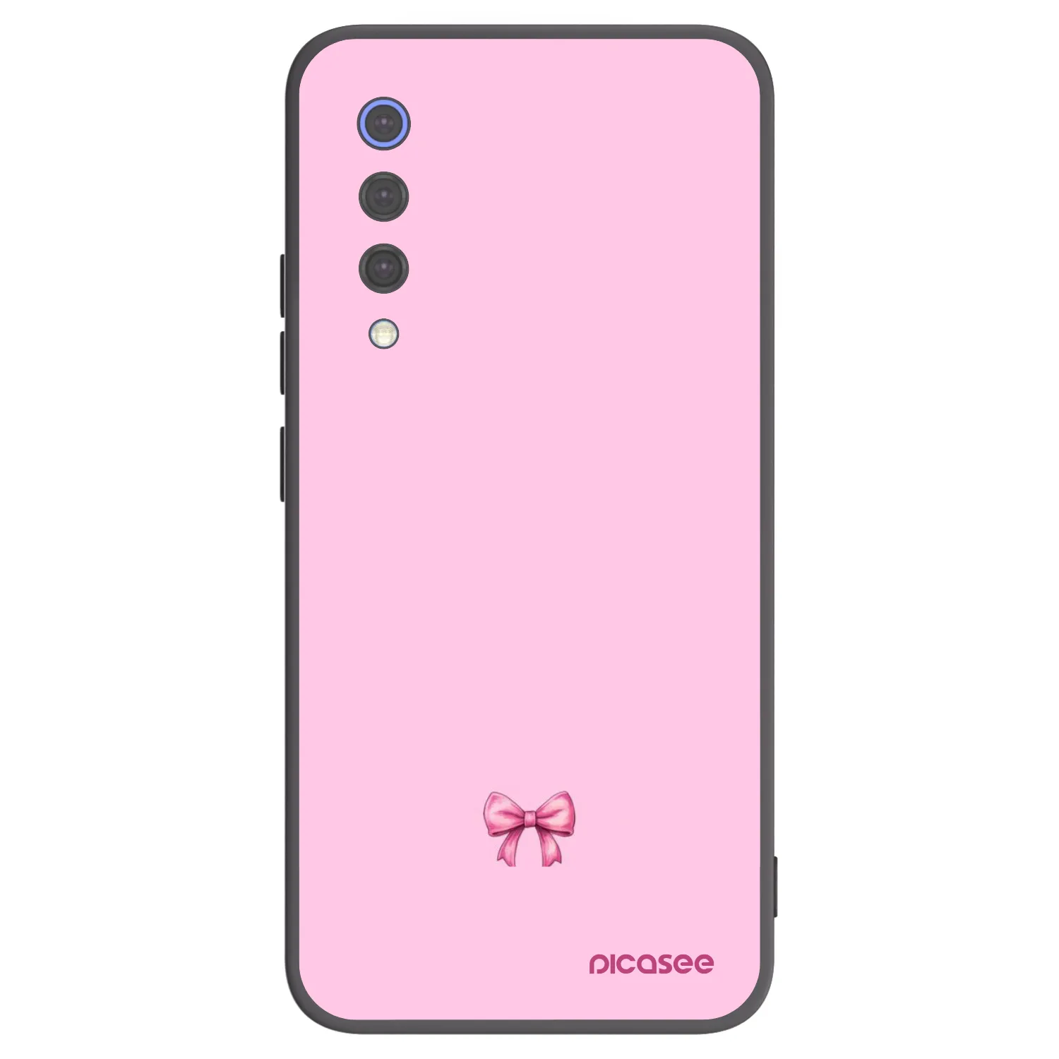 Picasee crna silikonska maskica za Xiaomi Mi 9 SE - Blush bow