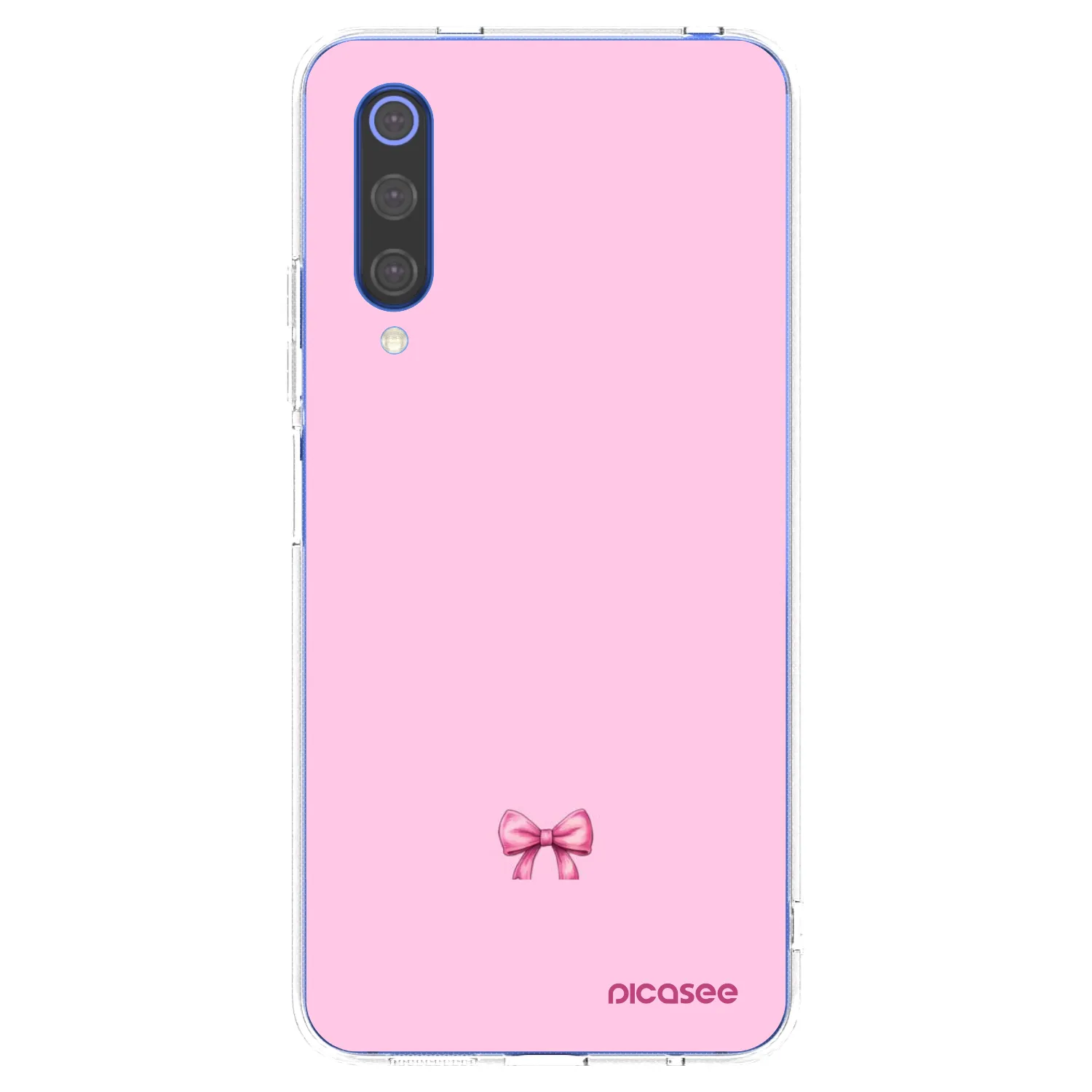 Picasee silikonska prozirna maskica za Xiaomi Mi 9 SE - Blush bow