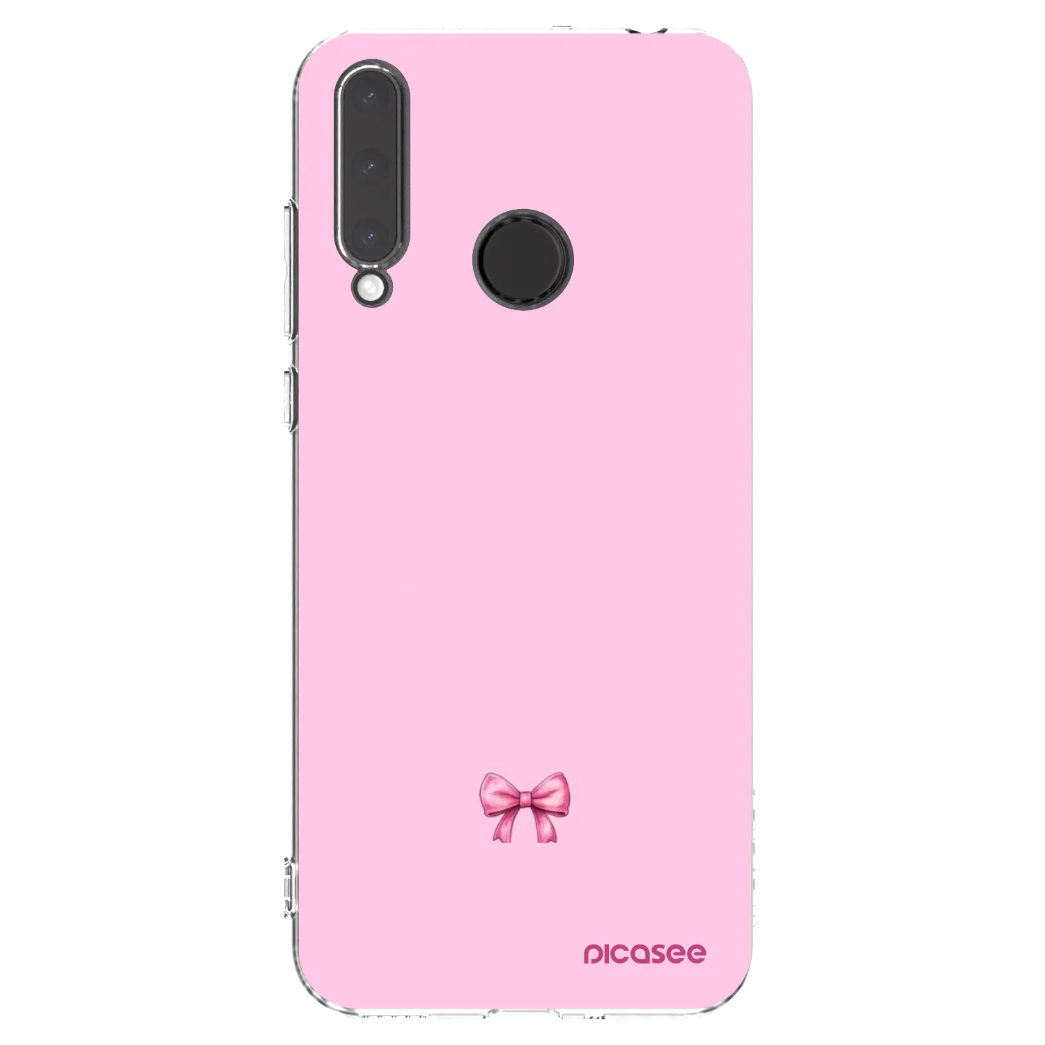 Picasee silikonska prozirna maskica za Honor 20 Lite - Blush bow