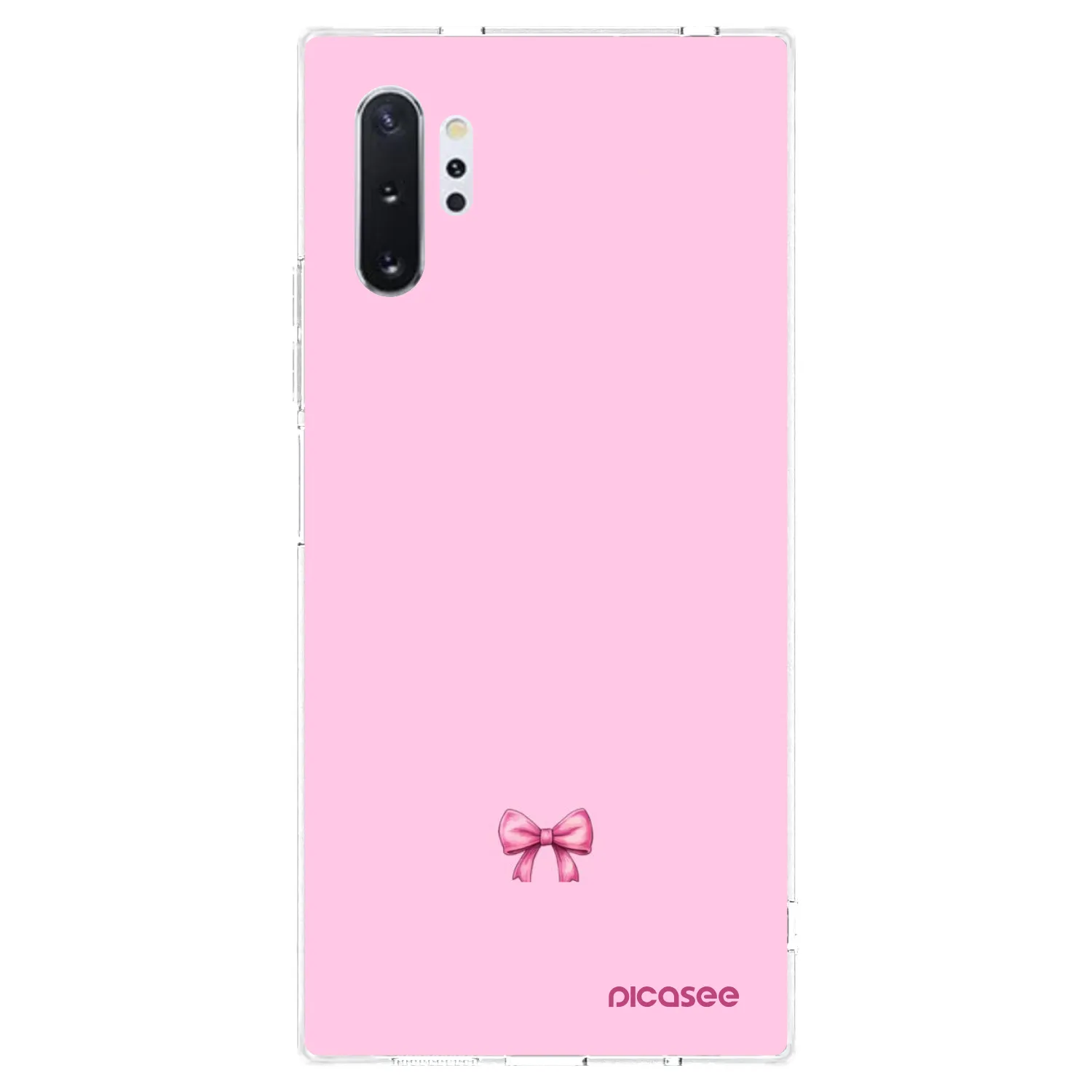 Picasee silikonska prozirna maskica za Samsung Galaxy Note 10+ N975F - Blush bow