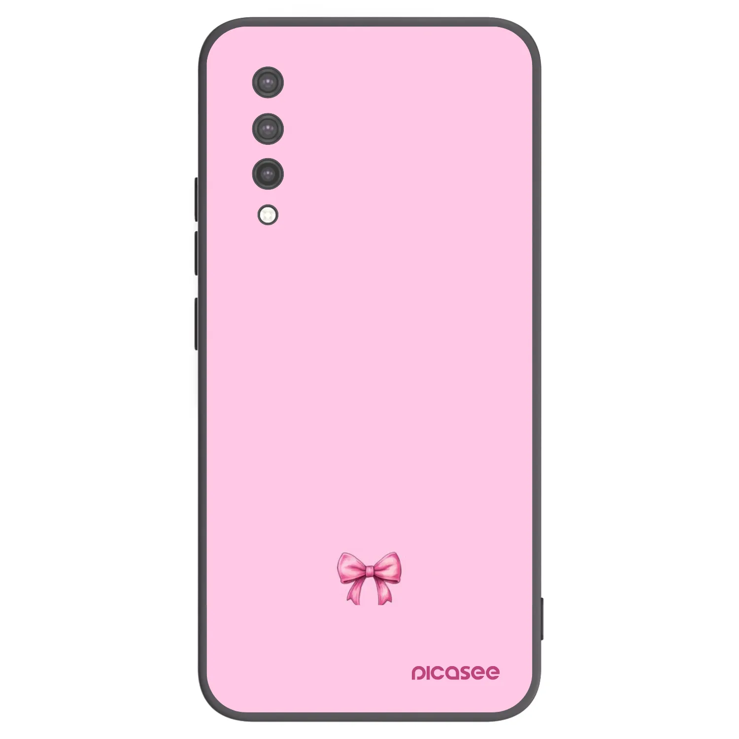 Picasee crna silikonska maskica za Xiaomi Mi 9 Lite - Blush bow