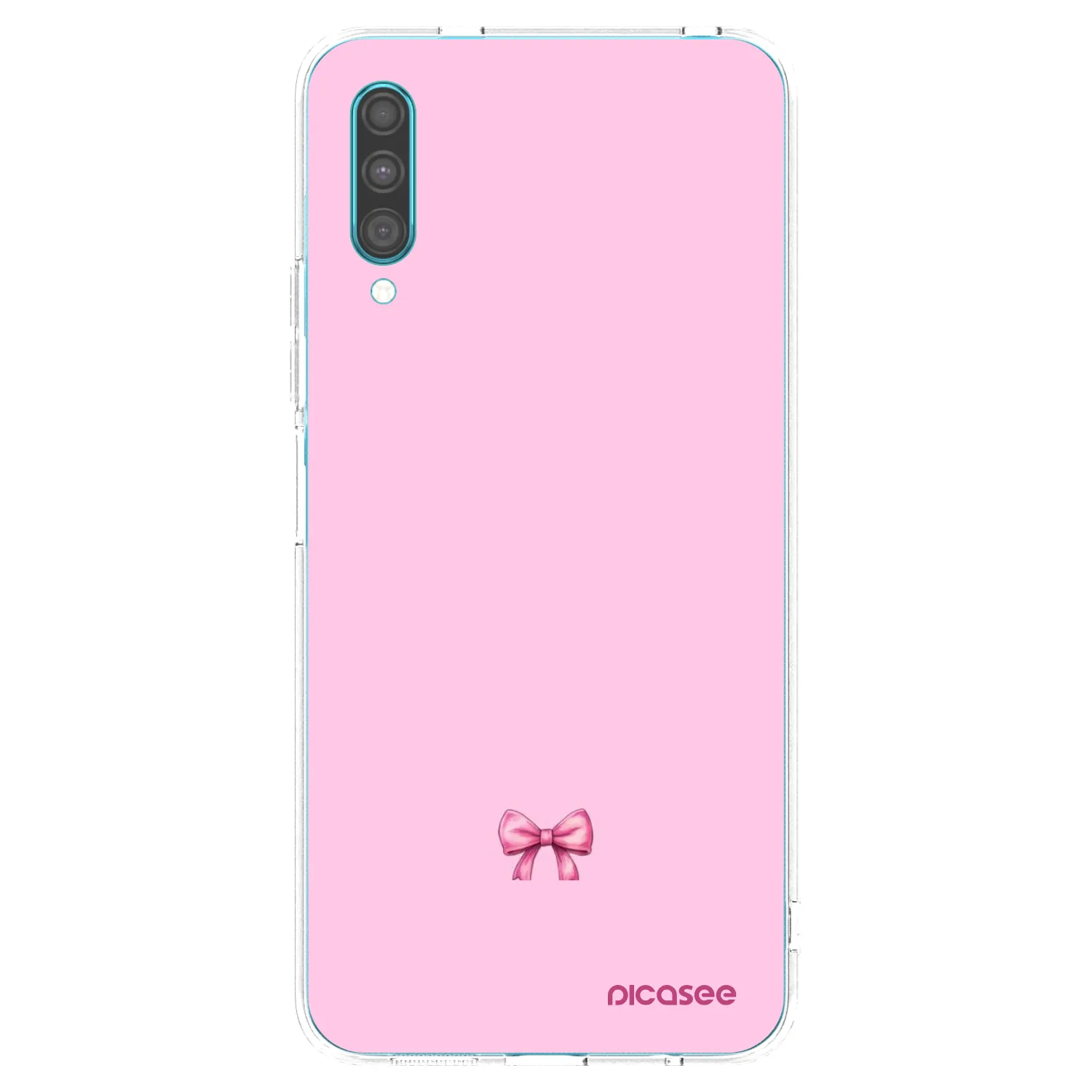 Picasee silikonska prozirna maskica za Samsung Galaxy A30s A307F - Blush bow
