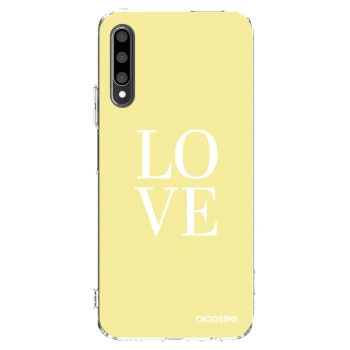 Picasee silikonska prozirna maskica za Honor 9X Pro - Love