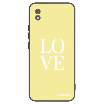 Picasee crna silikonska maskica za Realme C11 (2021) - Love