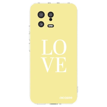 Picasee silikonska prozirna maskica za Xiaomi 13 - Love