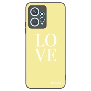 Picasee crna silikonska maskica za Xiaomi Redmi Note 12 4G - Love