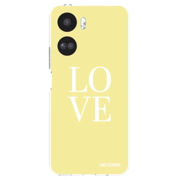 Picasee silikonska prozirna maskica za Honor 90 Lite 5G - Love