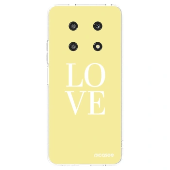 Picasee silikonska prozirna maskica za Honor Magic4 Lite 5G - Love