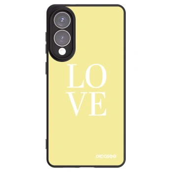 Picasee crna silikonska maskica za Samsung Galaxy S25 Edge 5G - Love