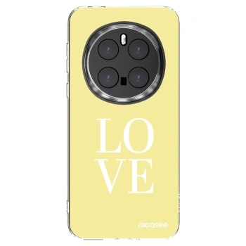 Picasee silikonska prozirna maskica za Honor Magic7 Pro 5G - Love