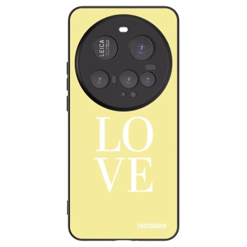 Picasee crna silikonska maskica za Xiaomi 15 Ultra - Love
