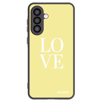 Picasee crna silikonska maskica za Samsung Galaxy A26 5G A266B - Love