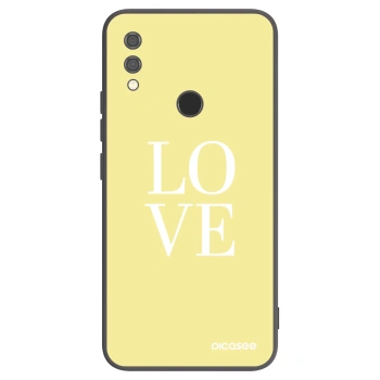 Picasee crna silikonska maskica za Xiaomi Redmi Note 7 - Love