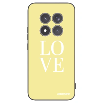 Picasee crna silikonska maskica za Xiaomi Redmi Note 15 Pro+ - Love