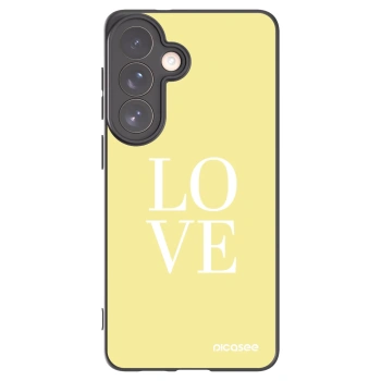 Picasee crna silikonska maskica za Samsung Galaxy S26+ - Love