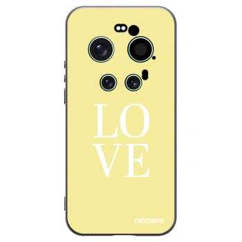 Picasee crna silikonska maskica za Xiaomi 17 Ultra - Love
