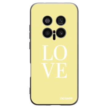 Picasee crna silikonska maskica za Honor Magic8 Pro 5G - Love