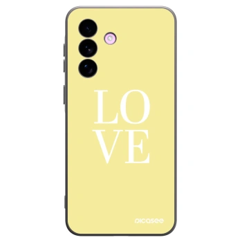 Picasee crna silikonska maskica za Samsung Galaxy A57 5G - Love
