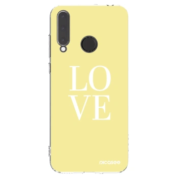 Picasee silikonska prozirna maskica za Honor 20 Lite - Love