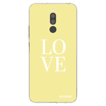 Picasee silikonska prozirna maskica za Xiaomi Redmi 8 - Love