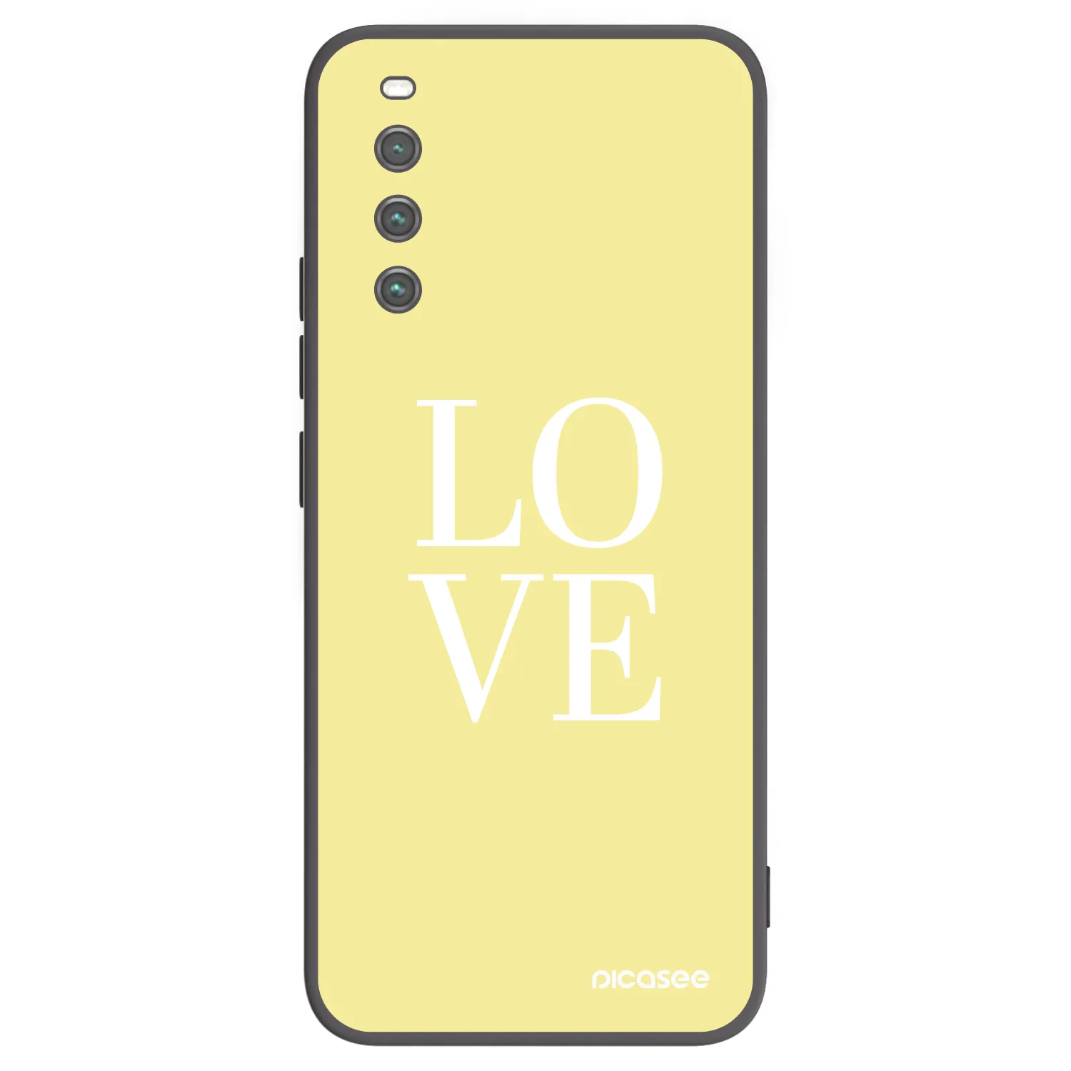 Picasee crna silikonska maskica za Sony Xperia 10 IV 5G - Love
