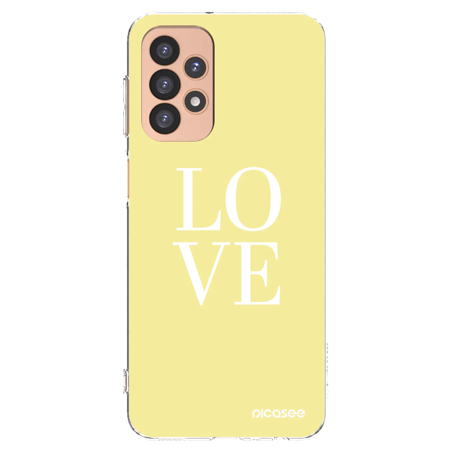 Picasee silikonska prozirna maskica za Samsung Galaxy A23 A236B 5G - Love