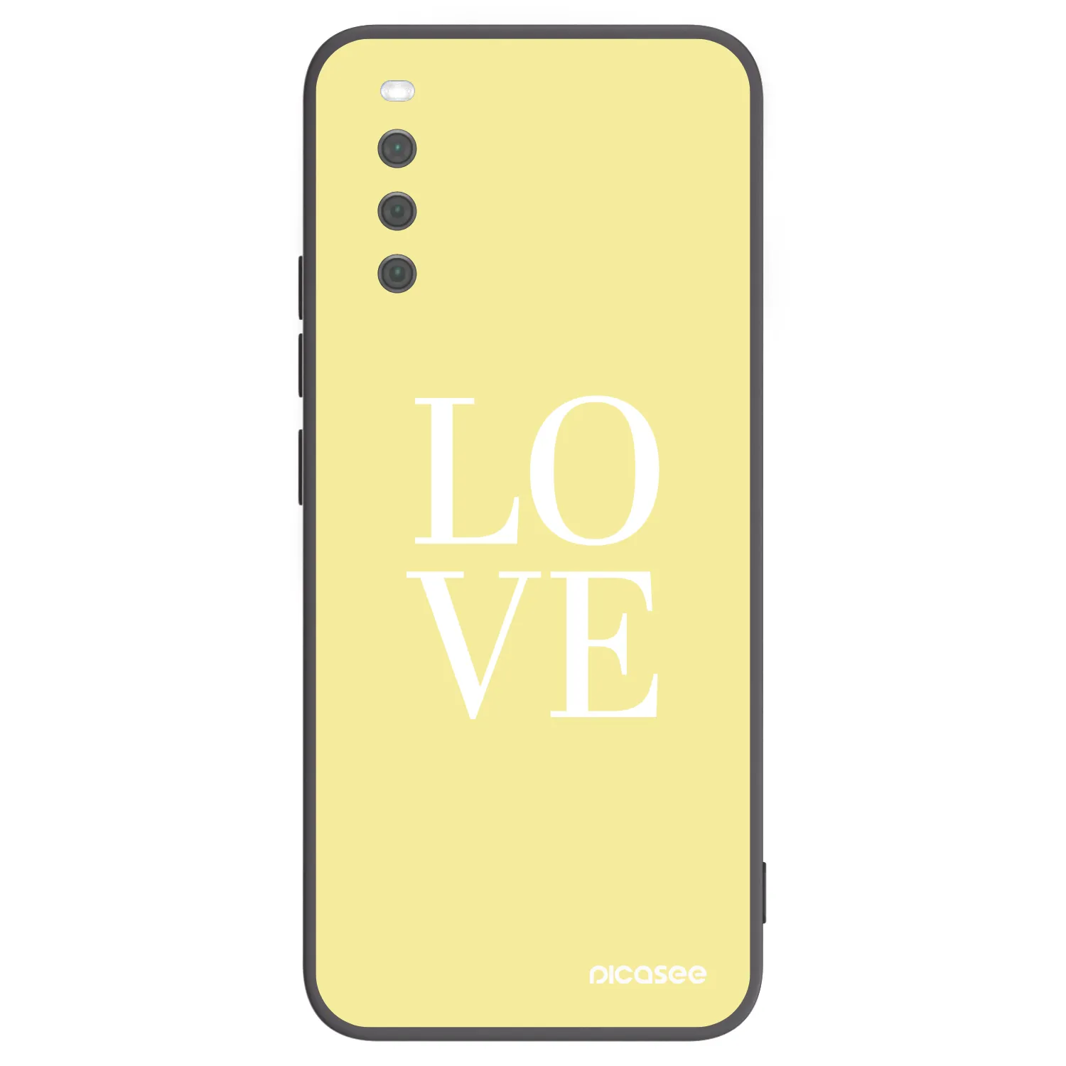 Picasee crna silikonska maskica za Sony Xperia 10 III - Love