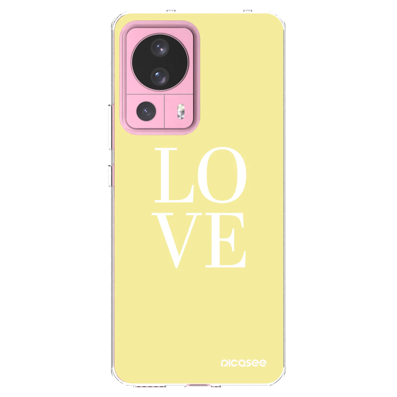 Picasee silikonska prozirna maskica za Xiaomi 13 Lite - Love
