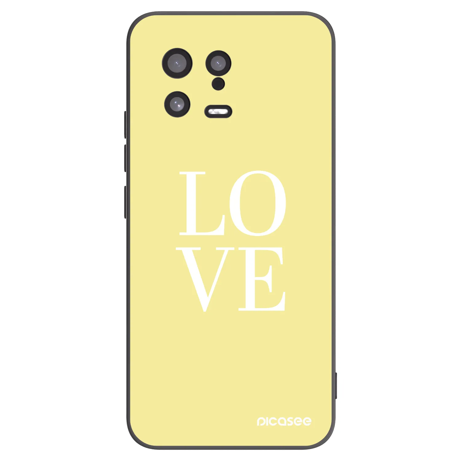 Picasee crna silikonska maskica za Xiaomi 13 - Love
