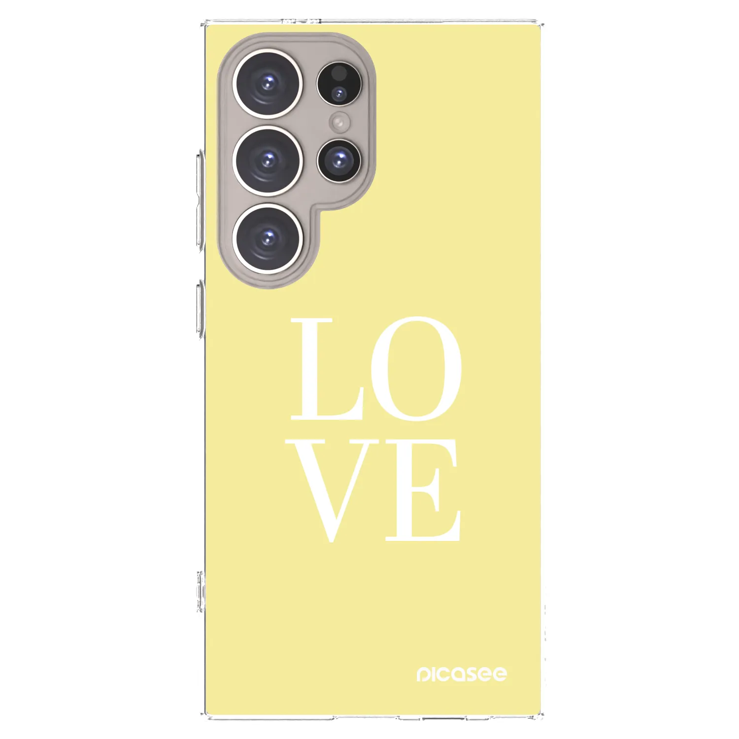 Picasee silikonska prozirna maskica za Samsung Galaxy S24 Ultra S928B 5G - Love