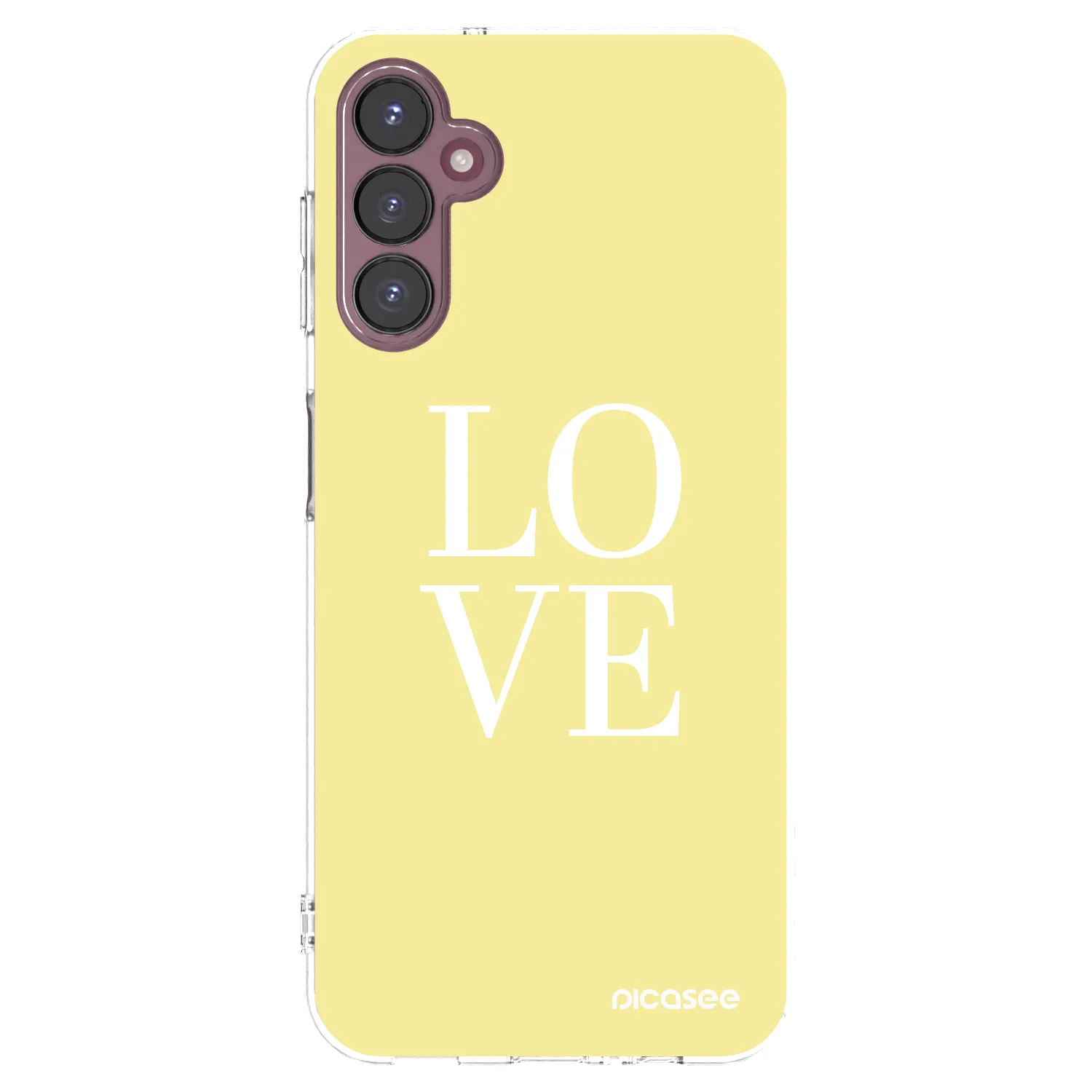 Picasee silikonska prozirna maskica za Samsung Galaxy A05s A057G - Love